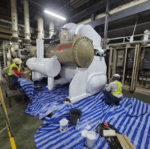 TRANE Water-Cooled Chiller System Maintenance