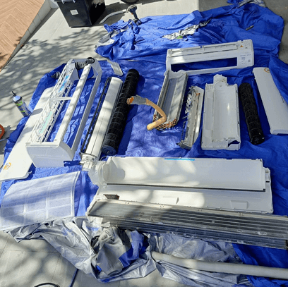 Air Conditioner Overhaul Deep Cleaning